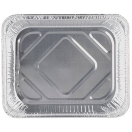 Durable Packaging Aluminum Steam Table Pans, Half-Size Medium, 2.19" Deep, 10.38 x 12.75, 100/Carton