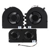 YAEHUYING New CPU+GPU+Dual Fans Cooling Fan for Razer RZ09-0287 RZ09-0287X