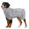 Dog Bathrobe Towel Drying Coat - Super Absorbent Dog Towels