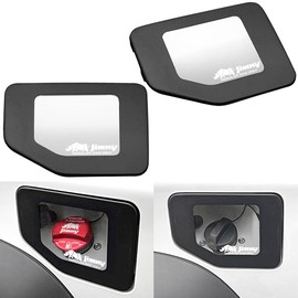 2025 New Type 15J4 with Hanger Hook for Fuel Cap, Jimny & Rhino Sticker Included, Custom Order, New Jimny Sierra Exclusive, Fuel Lid Cover, Tempered Glass Window, Matte Black, Braga BG BRAGA (●Type 15