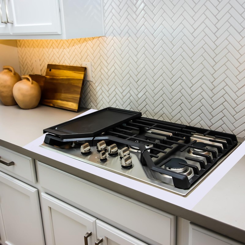 PATIKIL Vinyl Laminate Floor Flat Divider, White, 2 in x