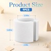 9 Pack Curtain Pleat Spacers, 50mm EVA Foam Rollers for