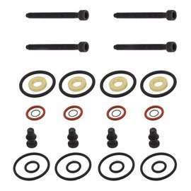 4 x Pump Nozzle Gasket Set for VW 1417010997 TDI + for VW Expansion Bolts Replacement Injectors High-Quality Gasket Sets