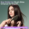 Boar Bristle Hair Brush For Women, Detangler Brushes For Curly