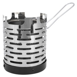 Mini Stove Heating Cover Stainless Steel Portable Warming Outdoor Heater Shield