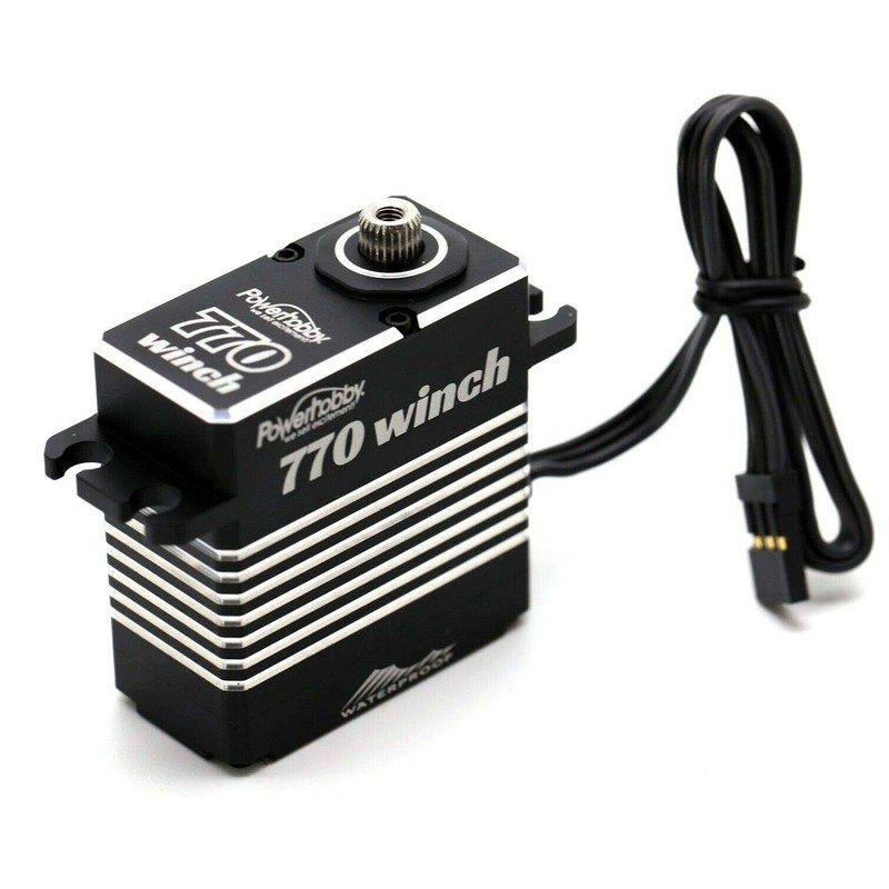 Powerhobby 770 Winch Waterproof Brushless Rock Crawler Servo
