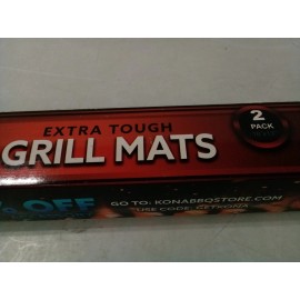 Kona Extra Tough Best BBQ Grill Mats, 2 Pack 16" x 13"