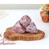 XIANNVXI Cherry Quartz Crystal,1.77-2.17" Raw Crystal Quartz Stone,Natural Healing Crystal