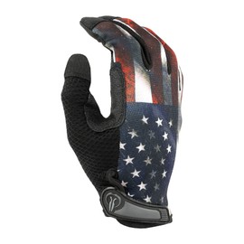 US American Flag Battle Worn Patriot Gloves for Multi-Use, Work, Driving, and Gym - XXLG