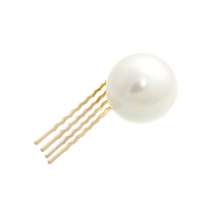 VingTAINE H7503 Single Grain Pearl Comb, M, 1.2 inches (3
