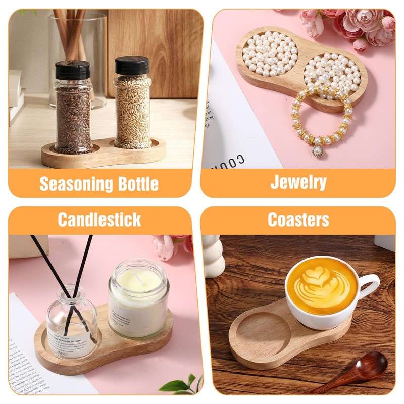 Salt and Pepper Grinder Mill Tray, Salt and Pepper Holder,
