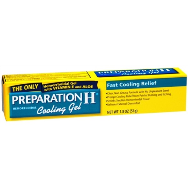Preparation H Cooling Gel 1.80 oz (Pack of 3)