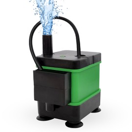 Stropum HVAC Condensate Pump Small Pump With Level Sensor For Air Conditioner 110V Automatic Submersible Water AC Pump For Dehumidifier,Furnace,Green-1