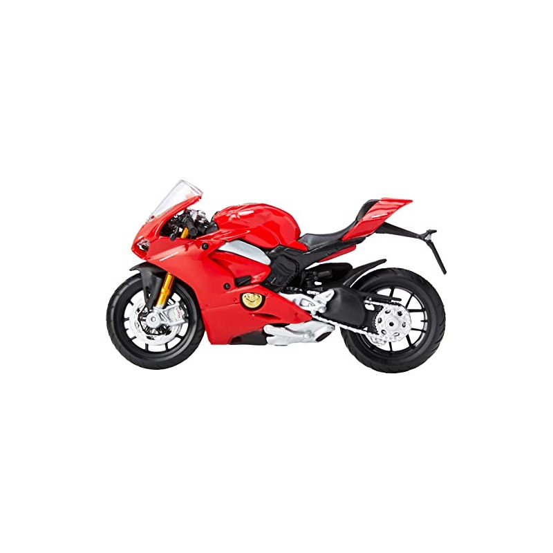 Bburago B18-51080 1:18 Ducati Panigale V4,Black,17 x 7 x 10.8