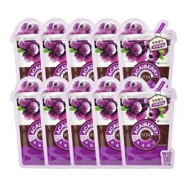 Mediheal Vital Lab Moist Berry Ade Mask Pack, 10 pieces, 1 Ss / 메디힐 바이탈랩 촉촉베리 에이드 마스크 팩 1매 10개 Ss 1개