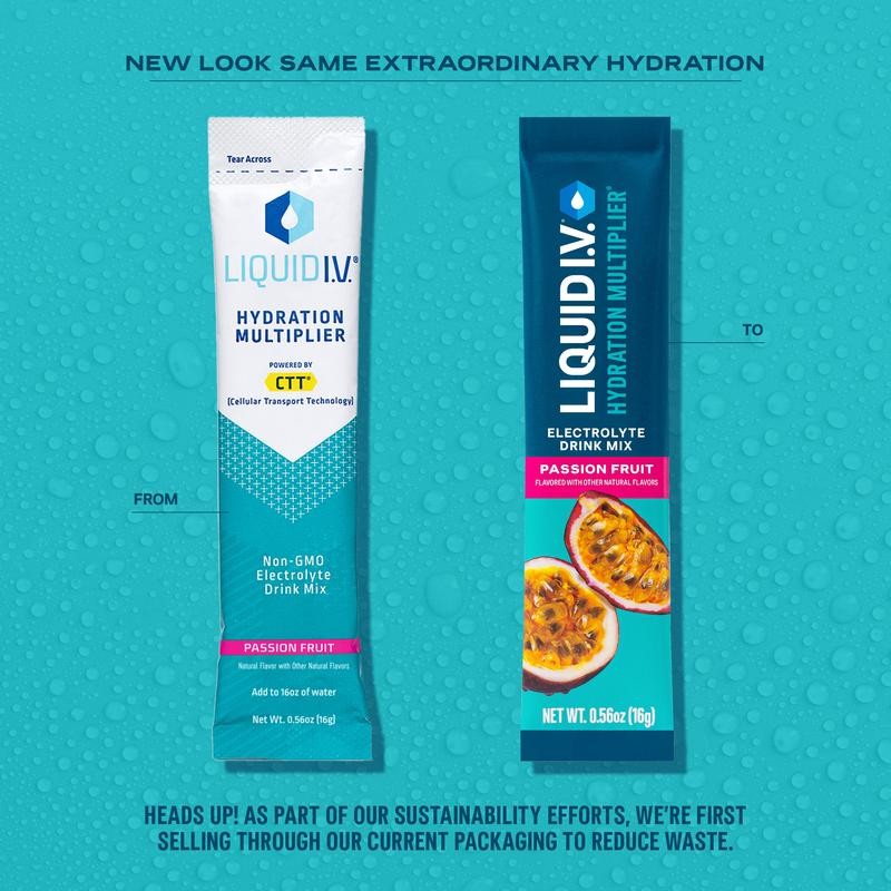 Liquid I.V. Hydration Multiplier - Passion Fruit - Hydration Powder
