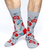 Good Luck Sock Men's Medical Doctor and Nurse Socks, Big