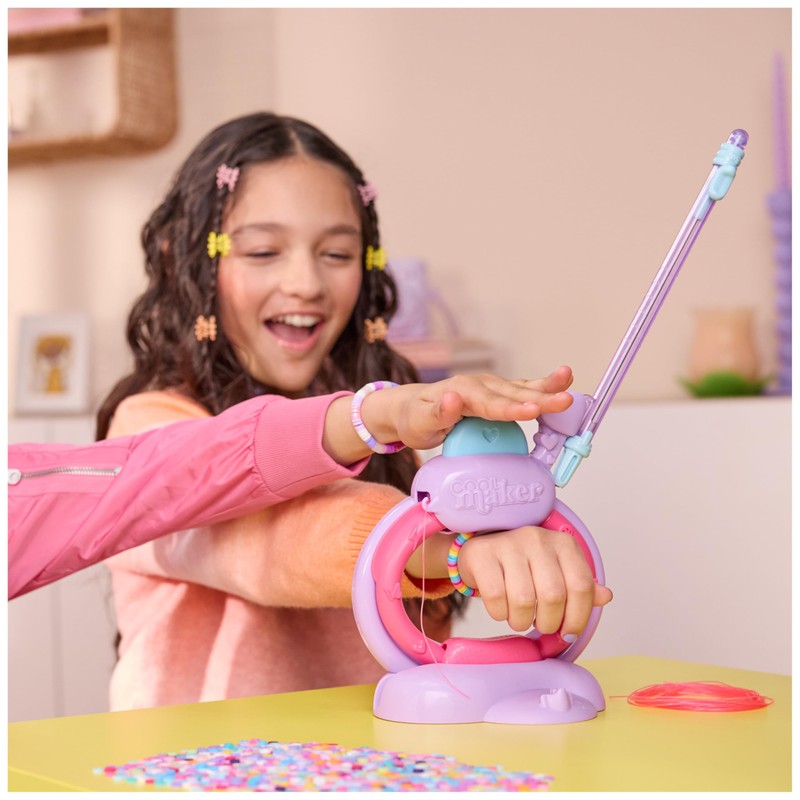 Cool Maker, Stack’d Heishi Studio Bracelet Making Kit with Easy