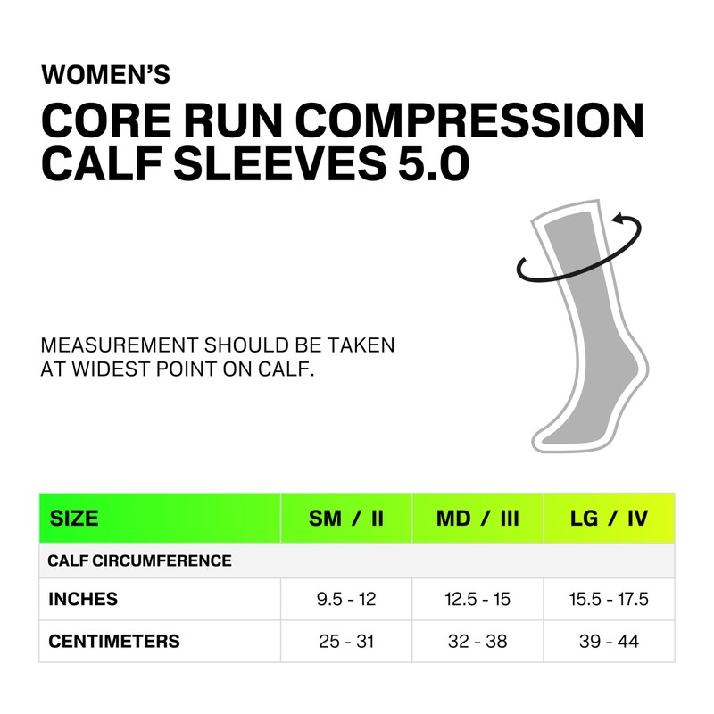 CEP - Calf Support with Compression for Women, Core 5.0