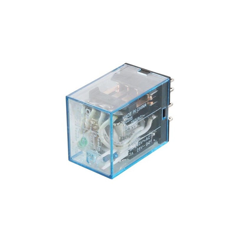 uxcell DPDT IEC255 Electromagnetic Power Relay Delay, DC 24V Coil,