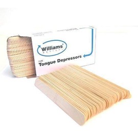 DCTattoo 100x Tattoo/Piercing Wooden Spatulas Tongue depressors