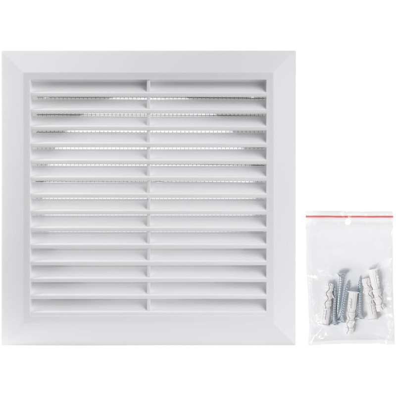 Vent Systems Ø6" Duct - 8" x 8" Inch White