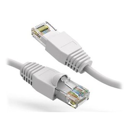 Nippon Labs 75Ft Cat6A UTP Ethernet Network Booted Cable, 24AWG 75 Feet Gigabit LAN Network Cable RJ45 High Speed Patch Cable, White, 60CAT6A-75WT