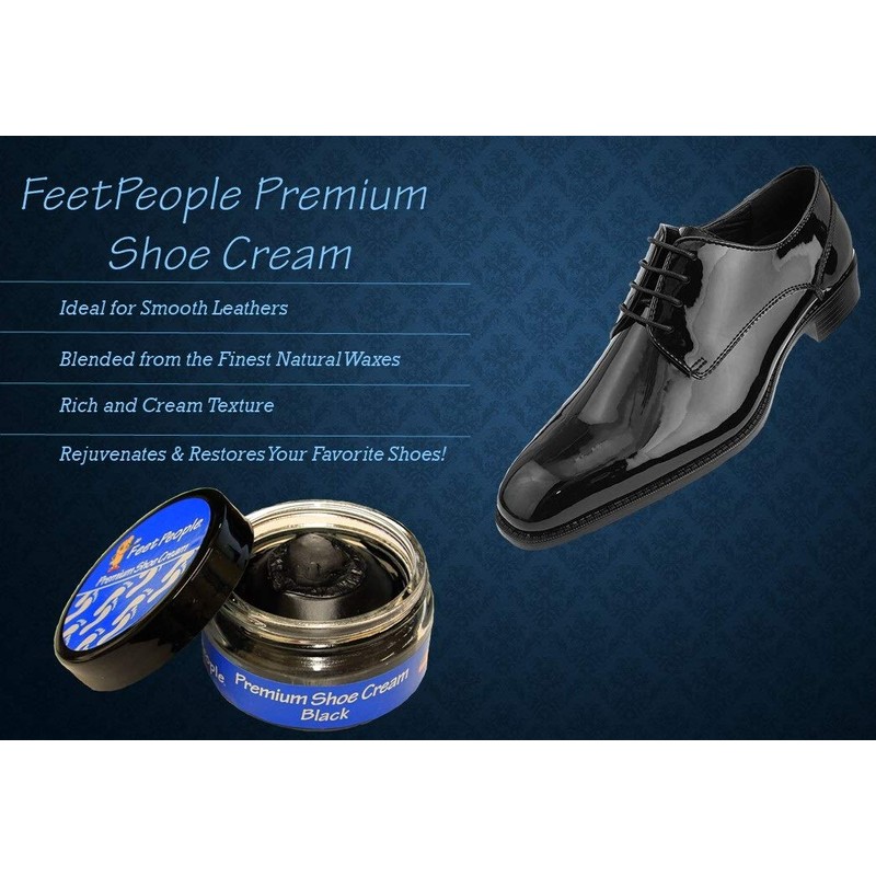 FeetPeople Premium Shoe Cream 1.5 oz, Cordovan