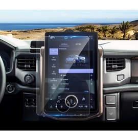 Coleya 2022-2025 F150 Lightning Screen Protector for Ford F-150 Lightning (Flash/Lariat/Platinum) 15.5Inch Touchscreen,9H Tempered Glass 2023 2024 2025 F-150 Lightning Accessories HD Transparent 15.5"