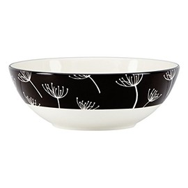 Lenox Around the Table Wish - Cuenco multiusos, color negro