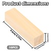 Pack of 10 Linden Carving Wood - Soft Linden Wood