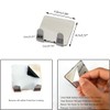 APHUIME Fogless Shower Mirror (11inX7.48in), Anti-Fog Frameless Wall Hanging Makeup
