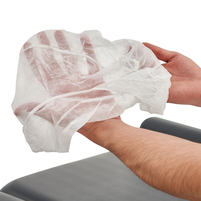 Master Massage Disposable Fitted Headrest Covers – 50Pcs White Pillow