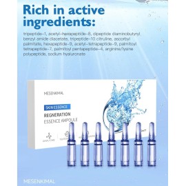 essence Mesenkimal Hyaluronic Acid Serum Anti Aging Skin Essence Regeneration 7 Ampoules