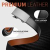 Zitahli Ratchet Belt for Men,Upgraded Tail Hidden Design mens belt