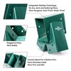 ABUSA Heavy Duty Swing Sets Brackets Including 2 Green A-Frame
