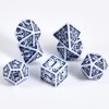 FLASHOWL Clock Dice DND Dice Stars and Moon Dice W20