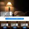 Projection Digital Alarm Clock for Bedroom, Beedove FM Radio Alarm