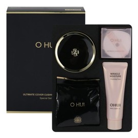 Ohui Ultimate Cover Cushion Moisture Special Set No. 01 (Main Product + Refill + Foam + Puff) / 오휘 얼티밋 커버 쿠션 모이스처 스페셜 세트 01호(본품+리필+폼+퍼프)