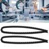 2Pcs Nylon Wire Energy Chain Drag Cable Flexible Towline Carrier
