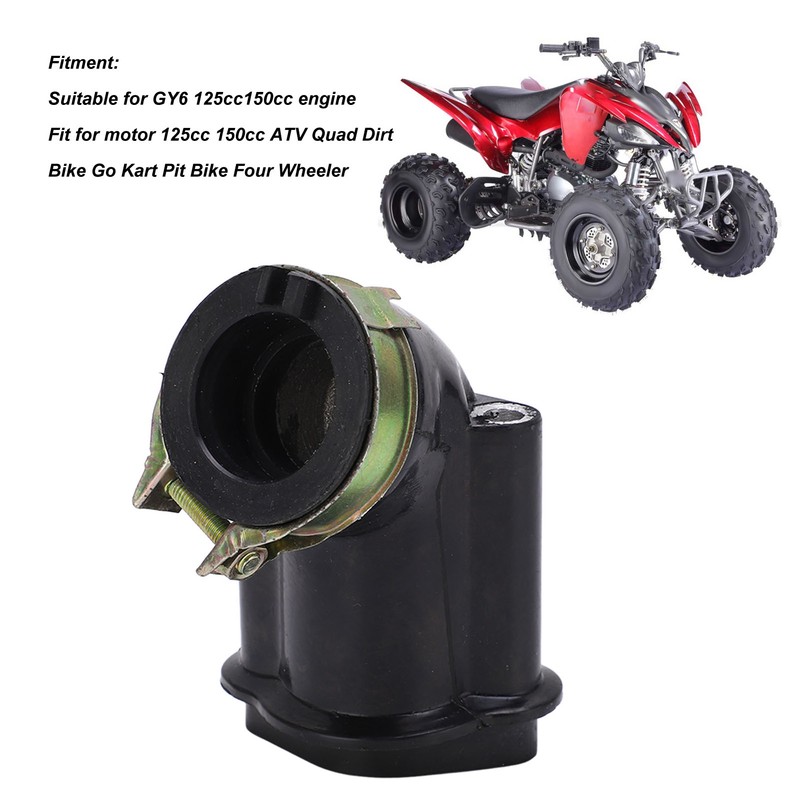 Carburetor Intake Manifold Pipe 25mm/31mm for GY6 125cc150cc Engine ATV