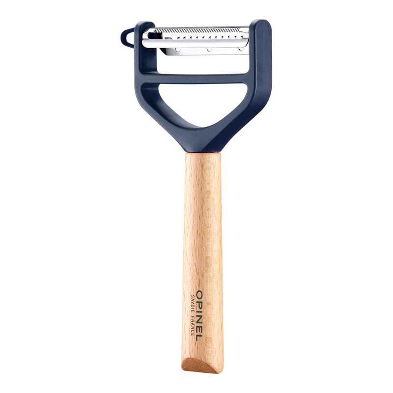 Opinel OPINEL T-DUO WOOD Peeler, Blue