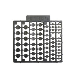 M.S.G Modeling Support Goods Plastic Unit P120 Round Mold IV Non-Scale Plastic Model