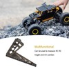 VGEBY RC Car Camber Gauge, Multi Angle Measuring Tool, Aluminum