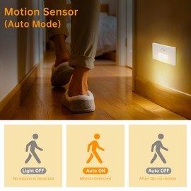 LED Step Lights Indoor Motion Sensor, 4W 300LM 0%-100% Stepless Dimmable 120V Hardwired Stair Lights Outdoor, IP65 Waterproof, 5CCT Staircase Lighting, 2700K/3000K/4000K/5000K/6500K, ETL, 4 Pack