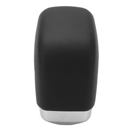 Car Automatic Gear Shift Knob Matt Black Artificial Leather Glossy Base Replacement for Avalon Camry
