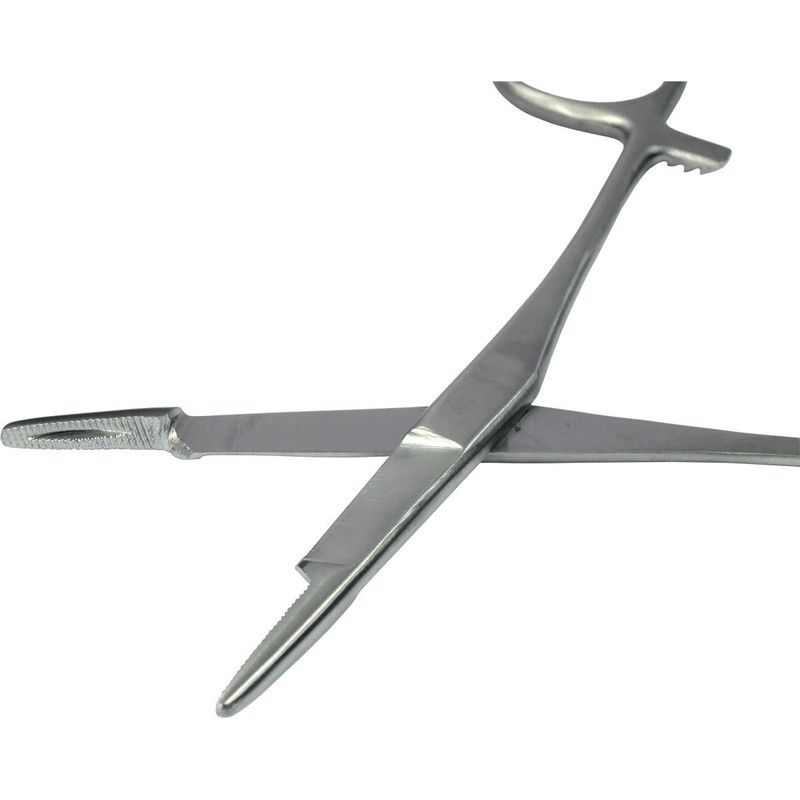 HTS 164H5 5.5" Stainless Steel Olsen-Hegar Needle Driver with Scissors