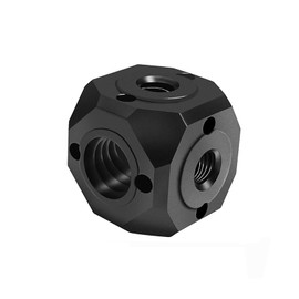 M18 Stand Adapter, 1/4"-20 Screw Hole, 3/8" Threaded Hole, Conversion Adapter, Arri Standard Adapter, Shedding, Aluminum Alloy, Convenient to Carry, Strong Durability, Material