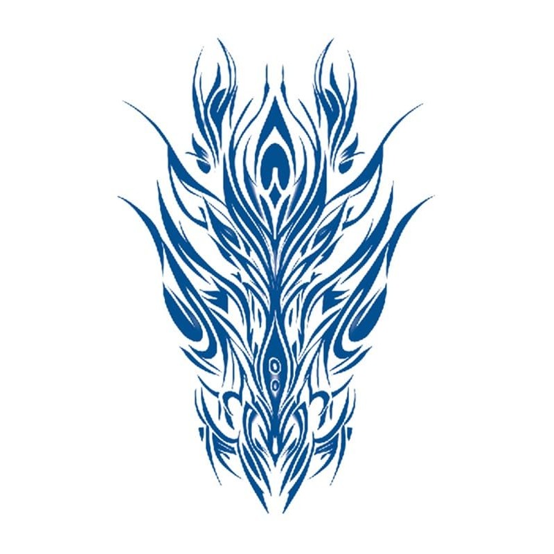 GZ1069 1071 Temporary Temporary Tribal Tattoo, Semi Permanent Forearm Tattoo,