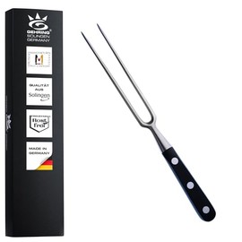 Gehring Solingen Classic Forged Meat Fork, Stainless Steel Carving Fork, 29 cm, Roasting Fork, Grill Fork, Made in Germany